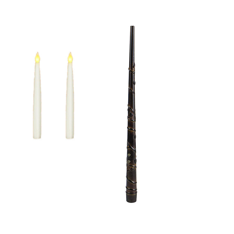 Christmas LED electronic candles with magic sticks