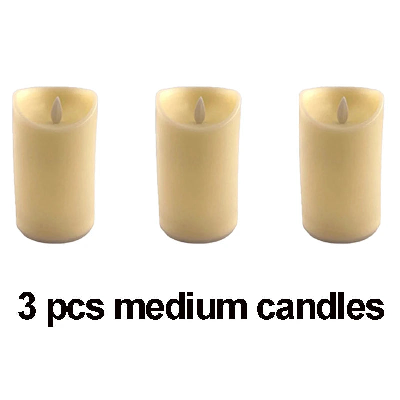 Flameless LED Candle Warm glowing decorative electric candles