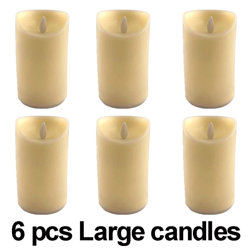 Flameless LED Candle Warm glowing decorative electric candles