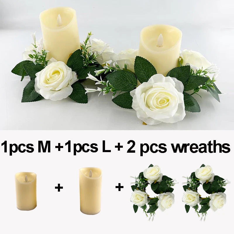 Flameless LED Candle Warm glowing decorative electric candles