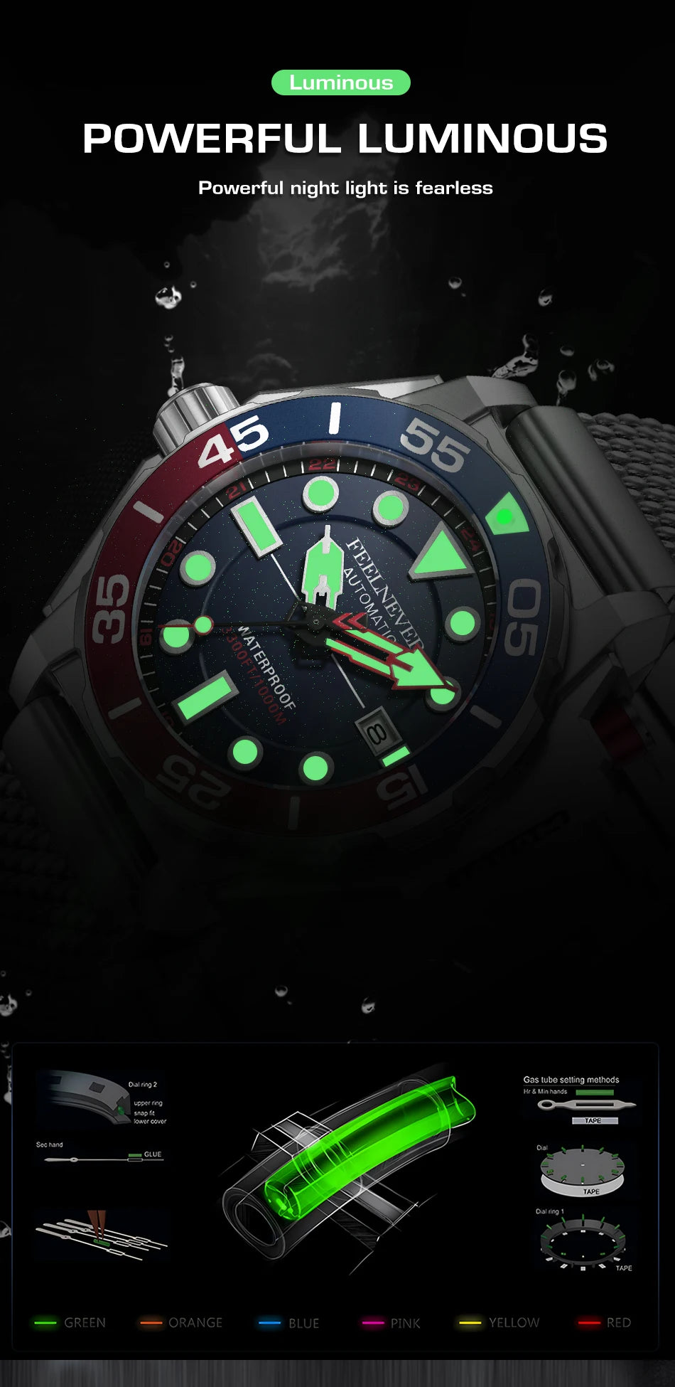 2024 New Automatic Mechanical Watch for Men