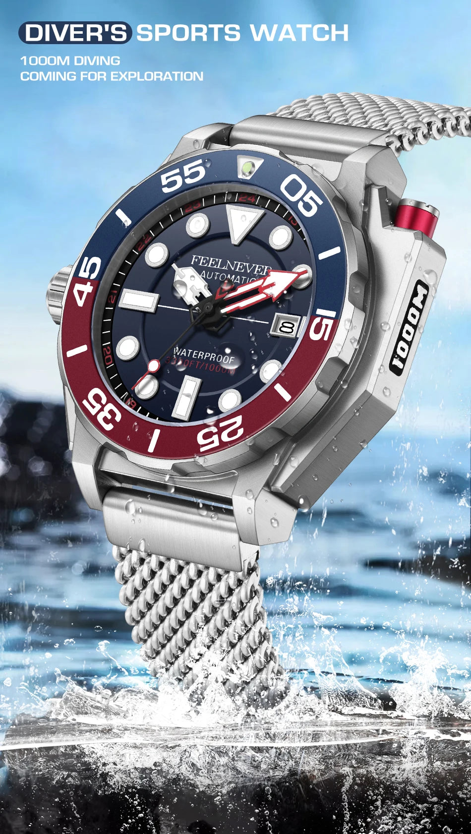 2024 New Automatic Mechanical Watch for Men