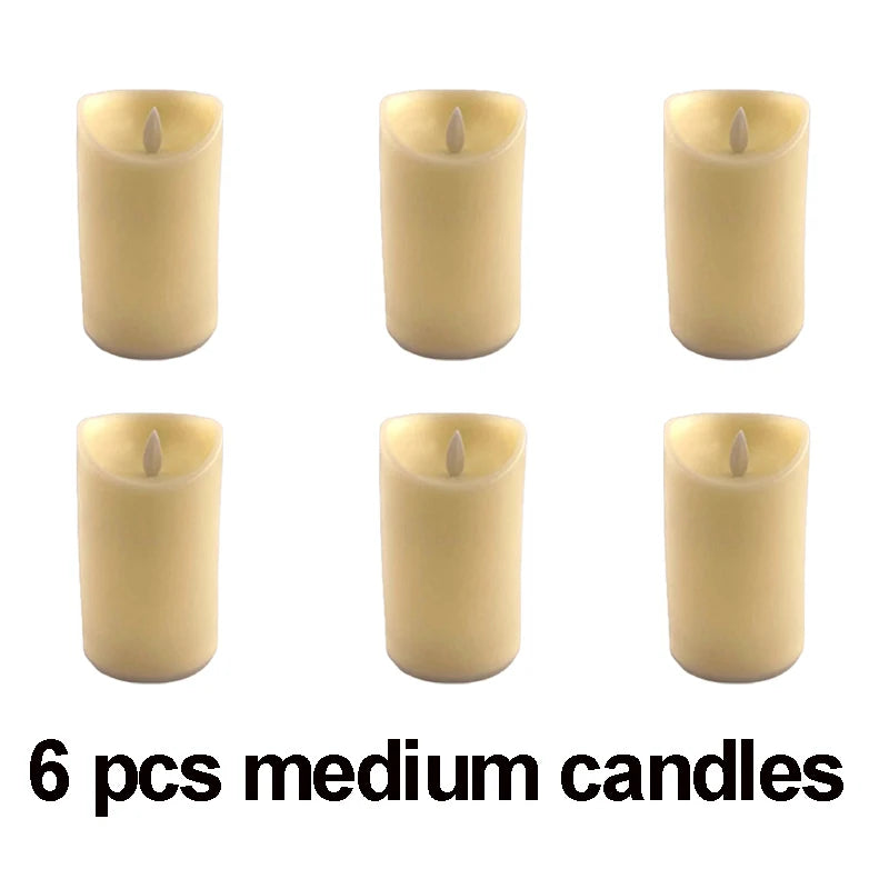 Flameless LED Candle Warm glowing decorative electric candles