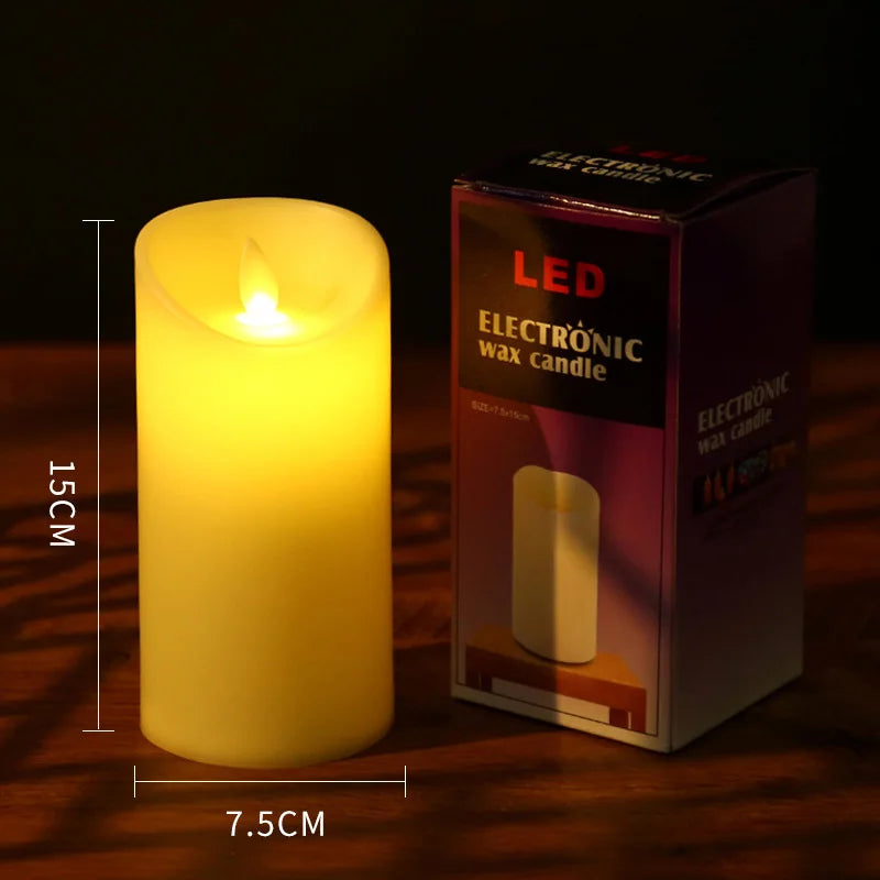 Flameless LED Candle Warm glowing decorative electric candles