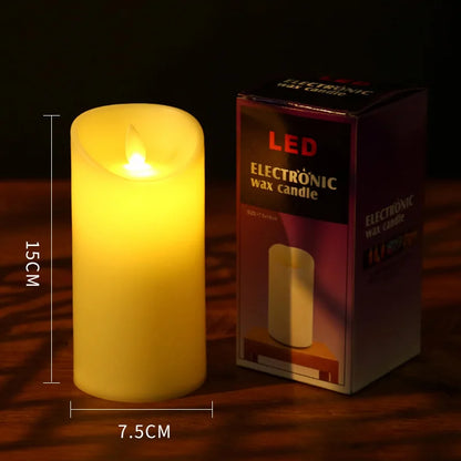 Flameless LED Candle Warm glowing decorative electric candles