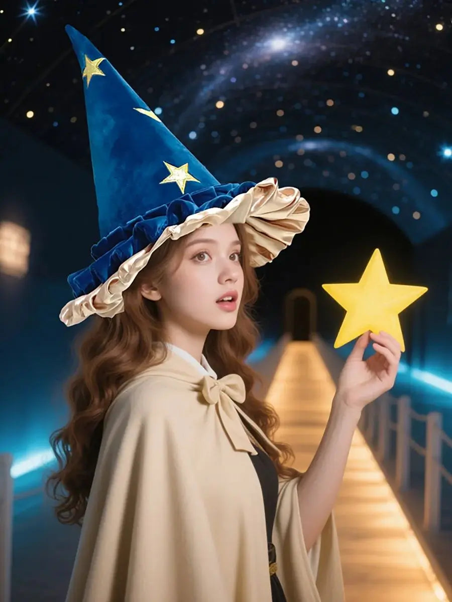 1pc Halloween Woman Witch Hat Costume Hat for Party Coseplay