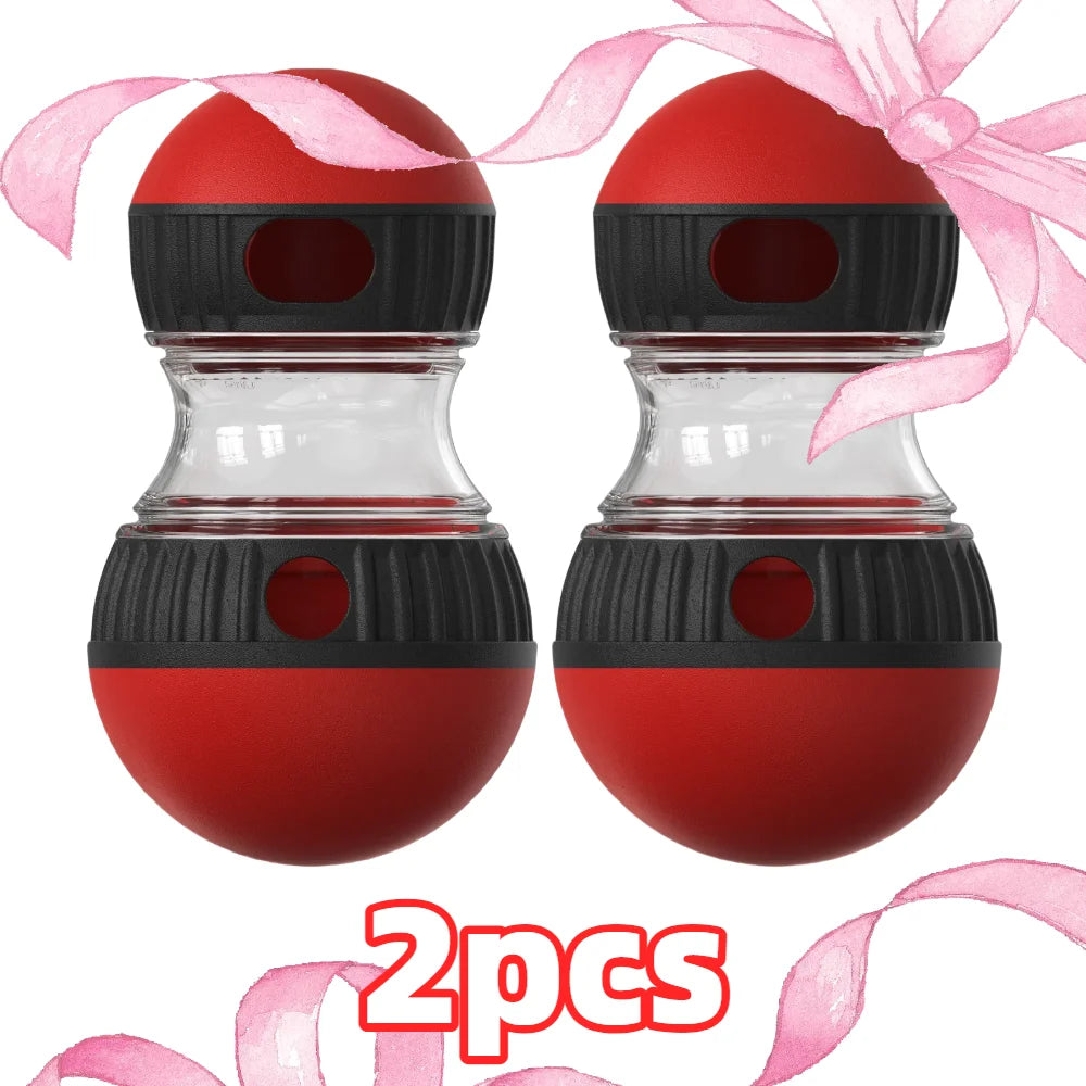 Pet Dog Treat Dispenser Toy For Small Medium Large Dogs Interactive Leaking Food