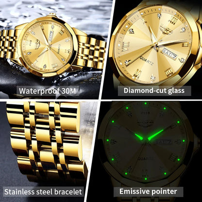 LIGE Fashion Quartz Wristwatches Casual Sport Military Watch