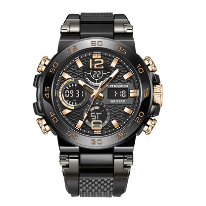 LIGE New Watches For Men 50M Waterproof Clock Alarm