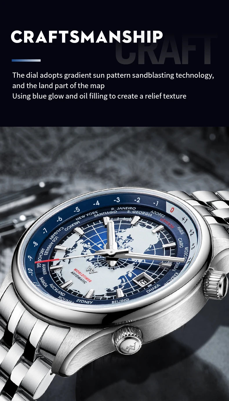 WM Watch Automatic Mechanical Men Watches High Quality