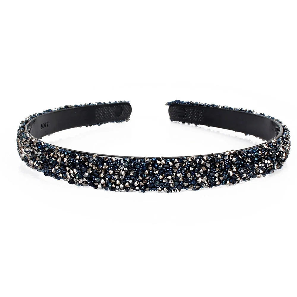 Headwear Fashion Simple Luxury Simulated Pearl Rhinestones