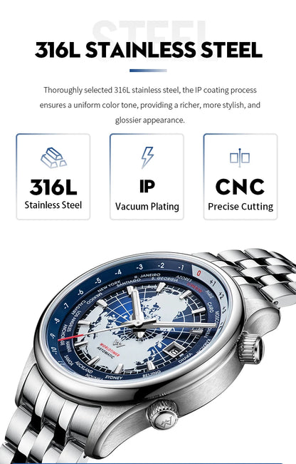 WM Watch Automatic Mechanical Men Watches High Quality