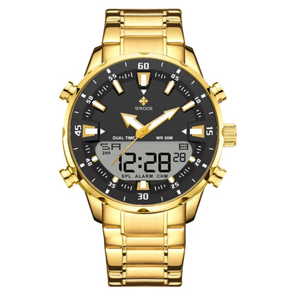 WWOOR New Luxury Digital Watch For Men Sports Big Watches