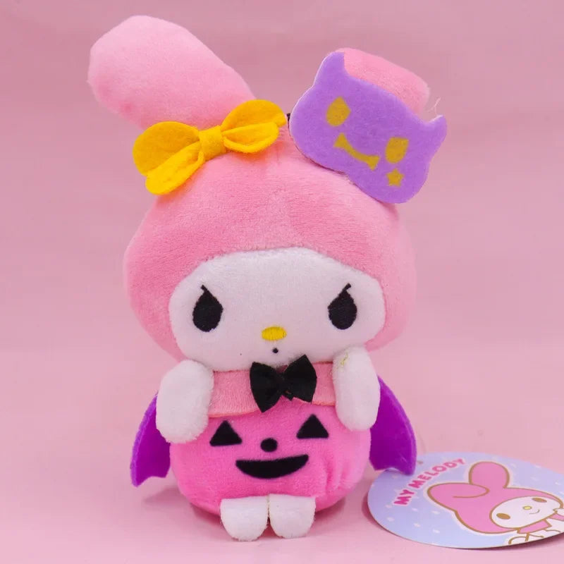 Hellokitty Halloween Doll Cinnamoroll Kuromi Kawaii Ghost Plush Toy