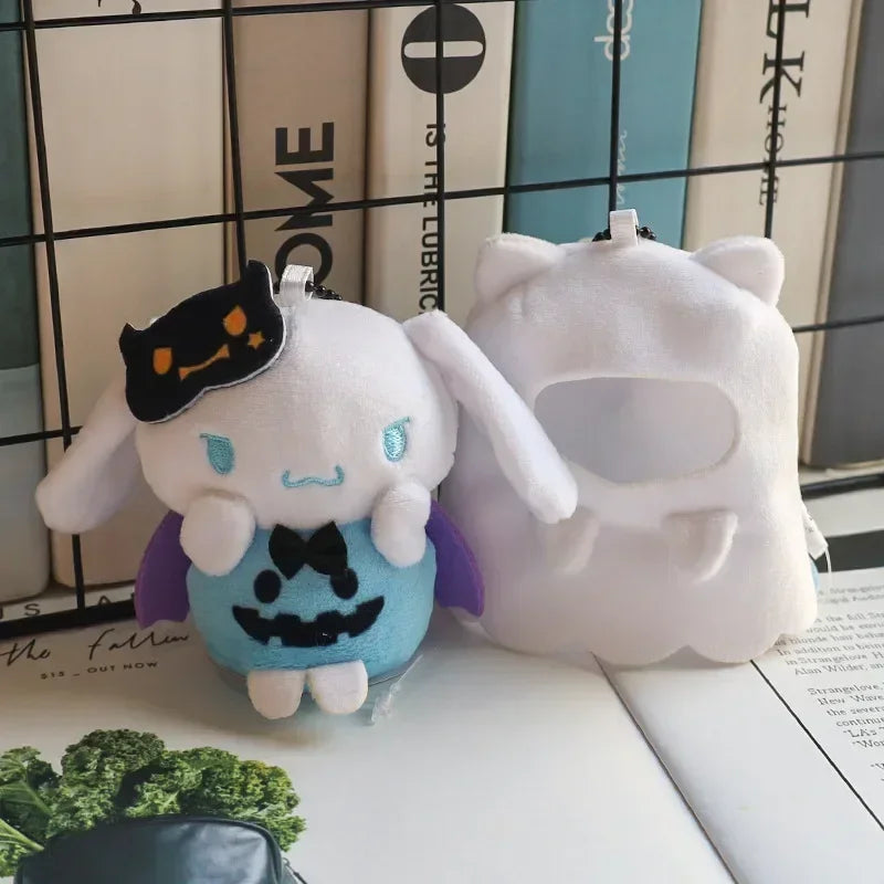 Hellokitty Halloween Doll Cinnamoroll Kuromi Kawaii Ghost Plush Toy