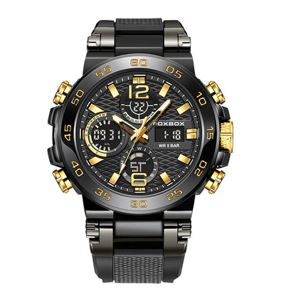 LIGE New Watches For Men 50M Waterproof Clock Alarm