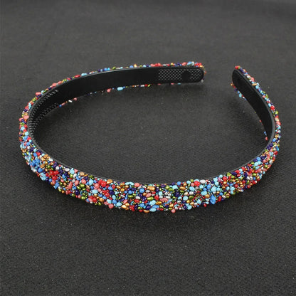 Headwear Fashion Simple Luxury Simulated Pearl Rhinestones