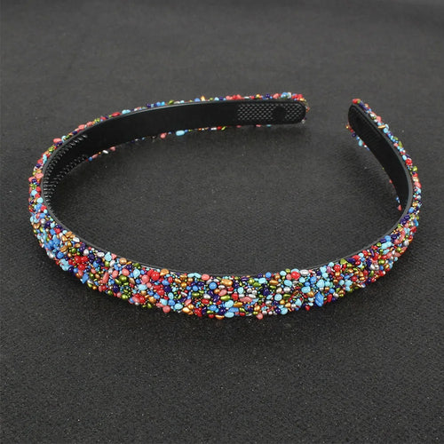 Headwear Fashion Simple Luxury Simulated Pearl Rhinestones