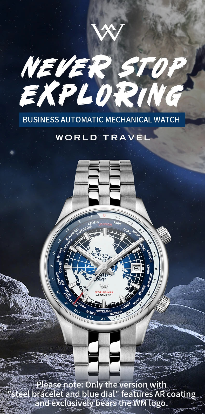 WM Watch Automatic Mechanical Men Watches High Quality