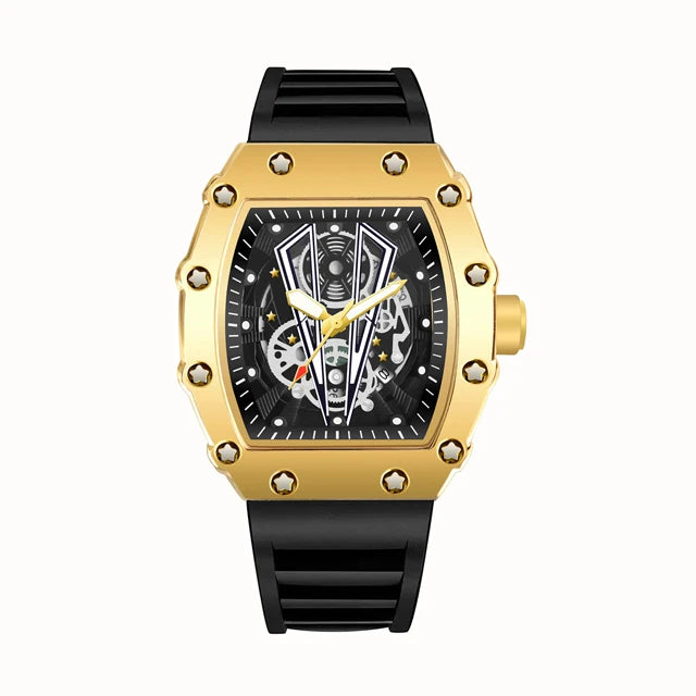 WWOOR Luxury Watch For Men Large Dial Multifunction Sports