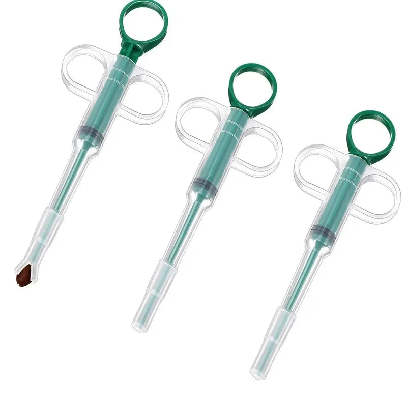 Pet Medication Dispenser, Pressing Feeding Stick for Cats and Dogs