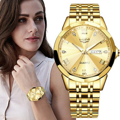 LIGE Fashion Quartz Wristwatches Casual Sport Military Watch