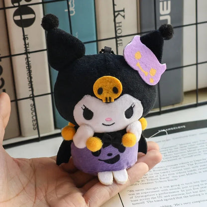 Hellokitty Halloween Doll Cinnamoroll Kuromi Kawaii Ghost Plush Toy