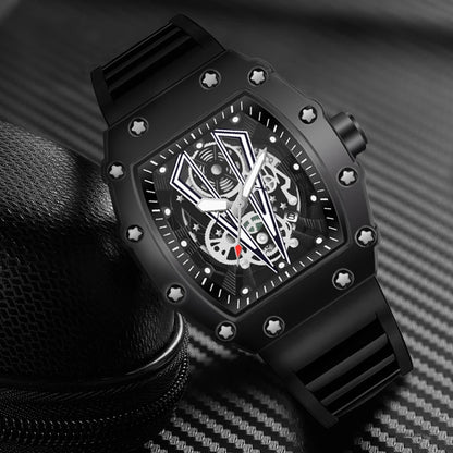 WWOOR Luxury Watch For Men Large Dial Multifunction Sports