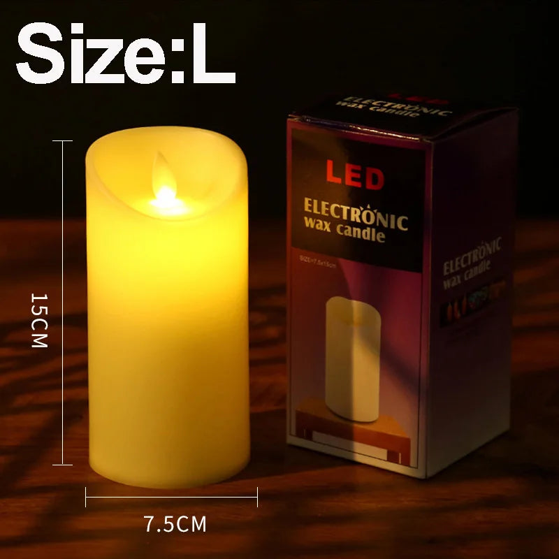 Flameless LED Candle Warm glowing decorative electric candles