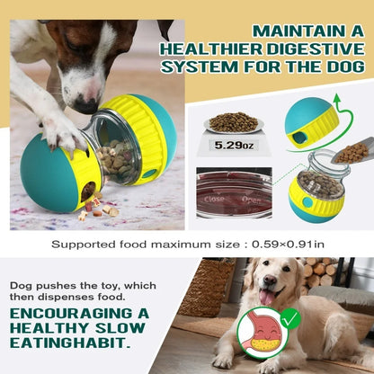 Pet Dog Treat Dispenser Toy For Small Medium Large Dogs Interactive Leaking Food