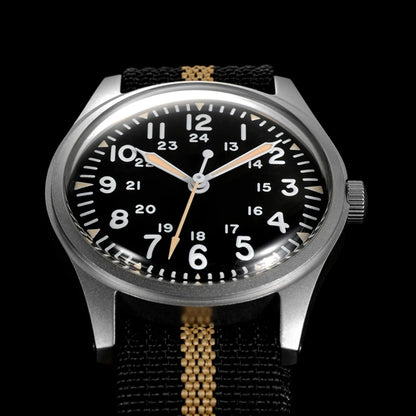 Military Watches for Men 34.5mm Quartz Super