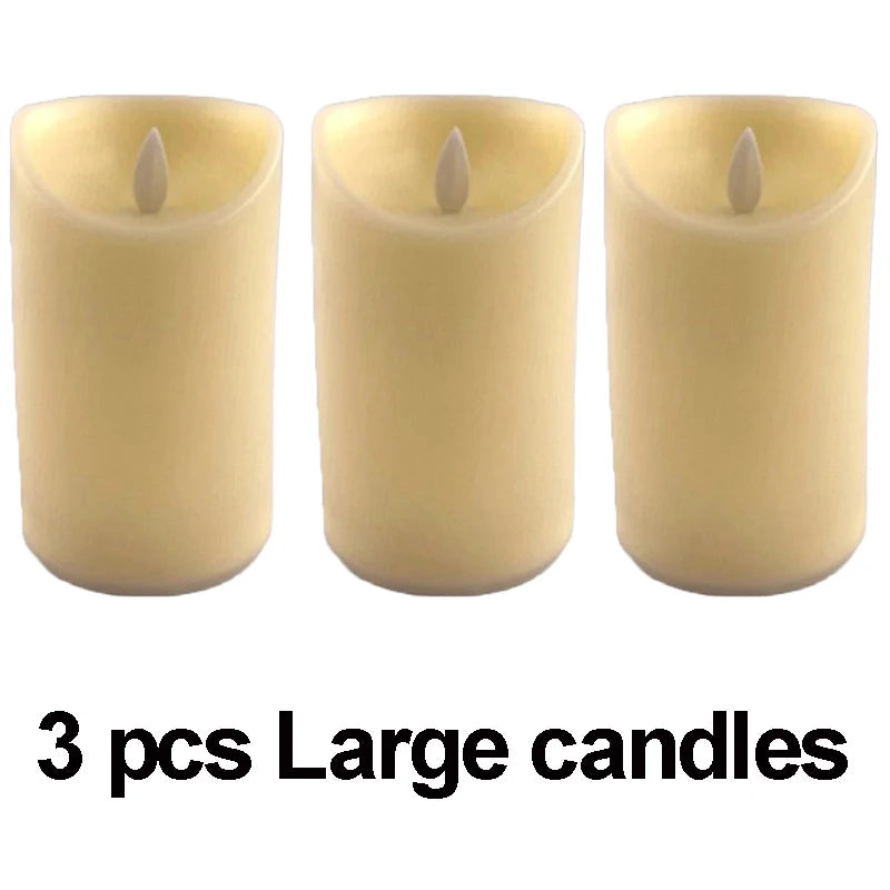 Flameless LED Candle Warm glowing decorative electric candles