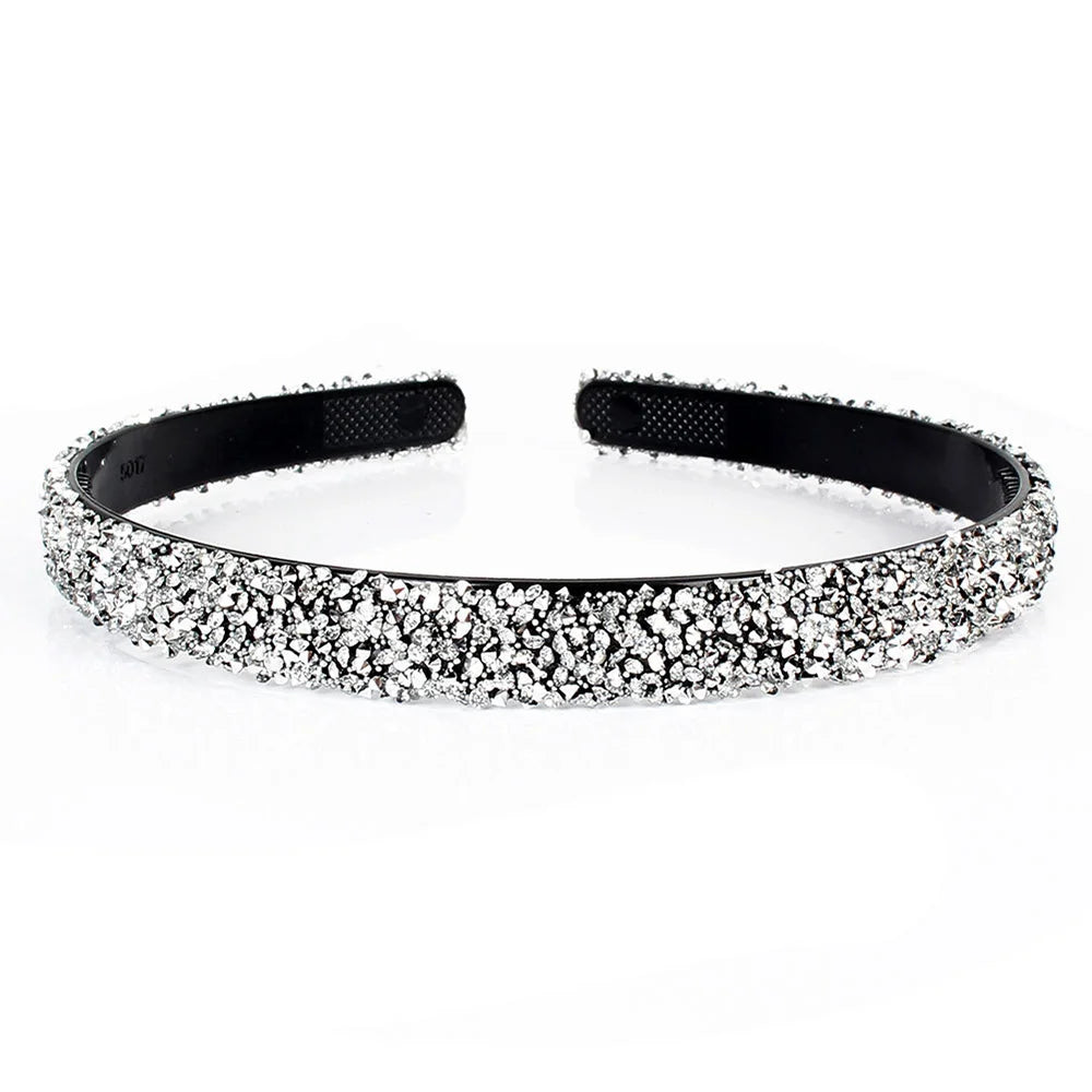 Headwear Fashion Simple Luxury Simulated Pearl Rhinestones