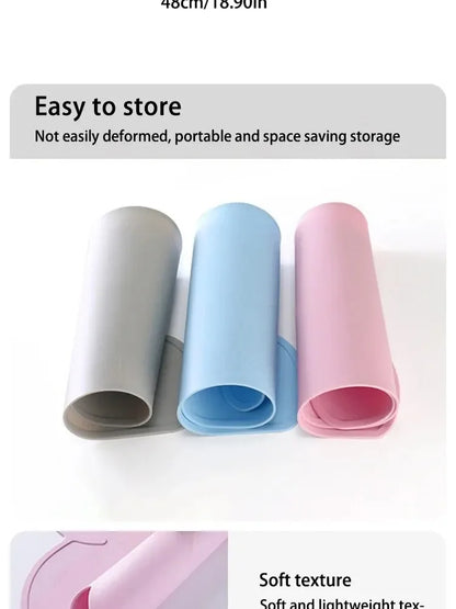 Pet Feeding Mat for Cats and Dogs with Nonspill Nonslip Waterproof