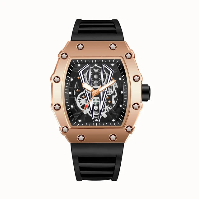WWOOR Luxury Watch For Men Large Dial Multifunction Sports