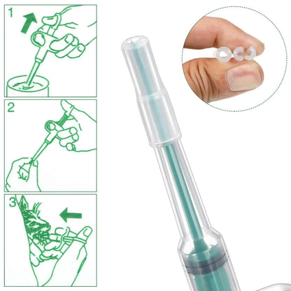 Pet Medication Dispenser, Pressing Feeding Stick for Cats and Dogs