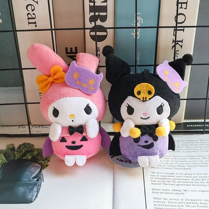 Hellokitty Halloween Doll Cinnamoroll Kuromi Kawaii Ghost Plush Toy