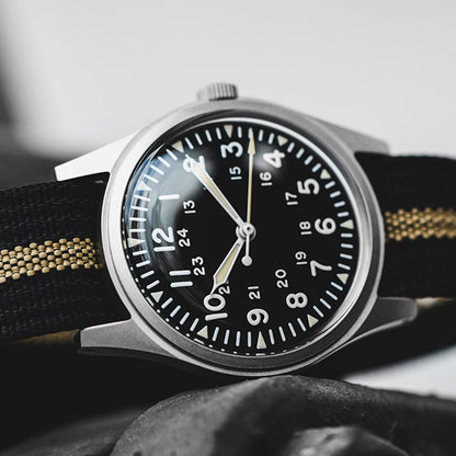 Military Watches for Men 34.5mm Quartz Super