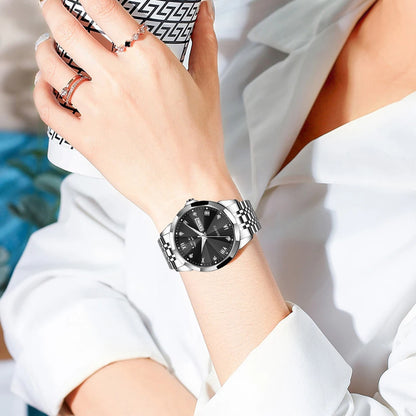 LIGE Fashion Quartz Wristwatches Casual Sport Military Watch