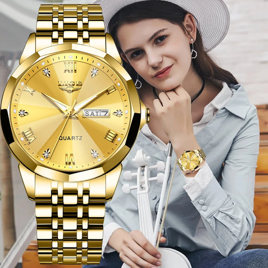 LIGE Fashion Quartz Wristwatches Casual Sport Military Watch