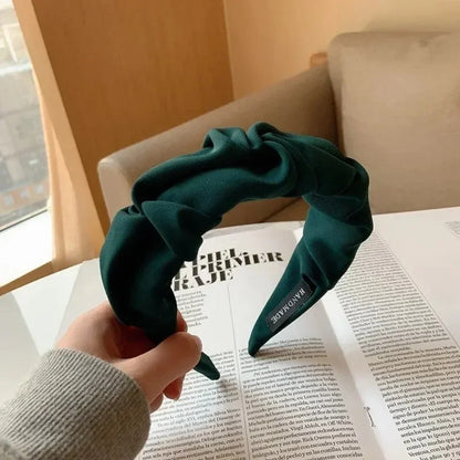 Fashion Hair Hoop Hair Bands Flower Solid Color Headbands