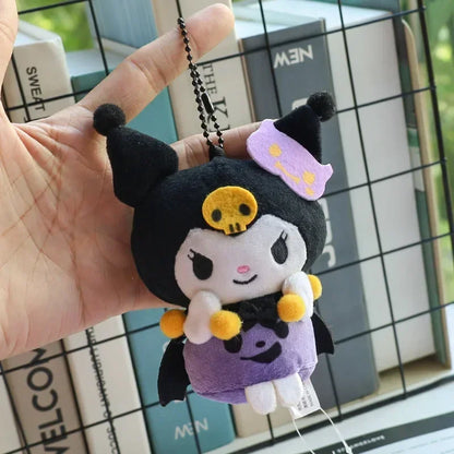 Hellokitty Halloween Doll Cinnamoroll Kuromi Kawaii Ghost Plush Toy