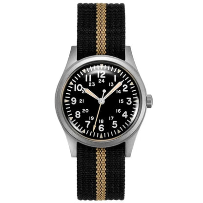 Military Watches for Men 34.5mm Quartz Super
