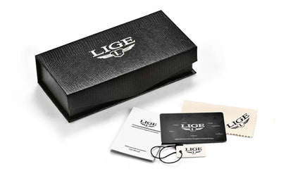 LIGE Fashion Quartz Wristwatches Casual Sport Military Watch