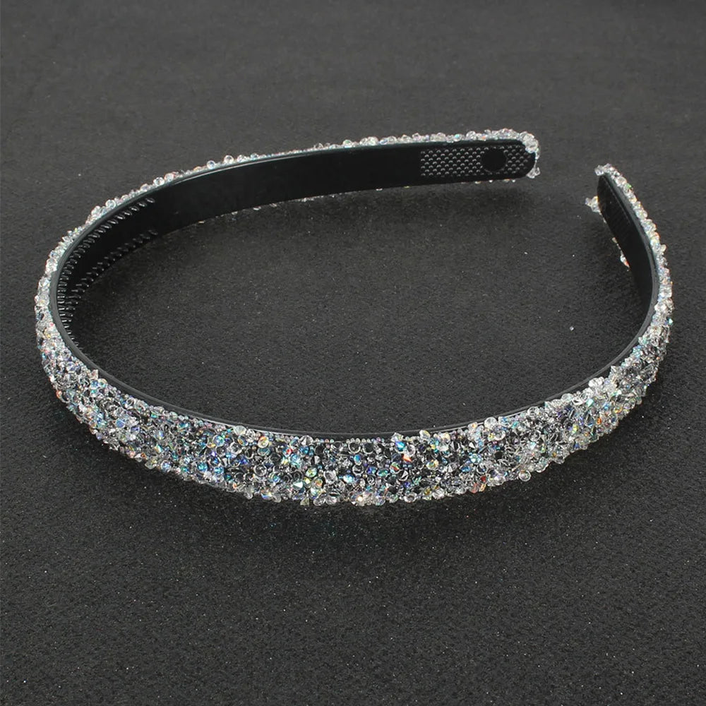 Headwear Fashion Simple Luxury Simulated Pearl Rhinestones