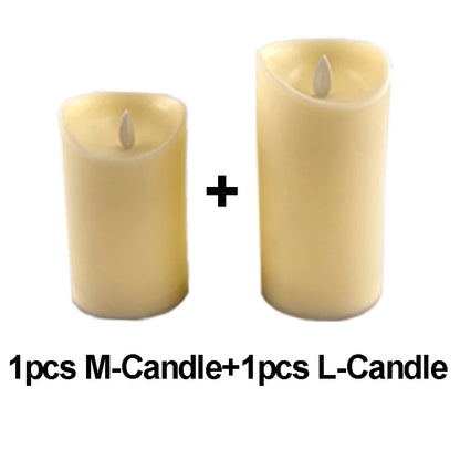 Flameless LED Candle Warm glowing decorative electric candles