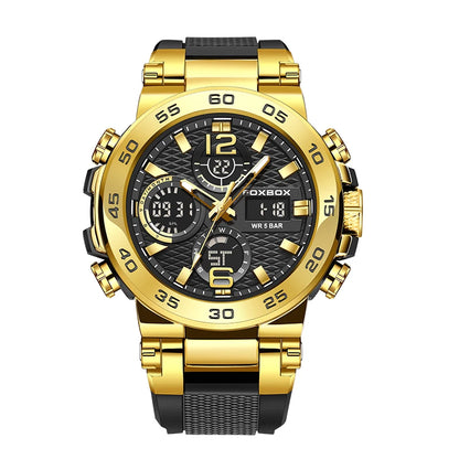 LIGE New Watches For Men 50M Waterproof Clock Alarm