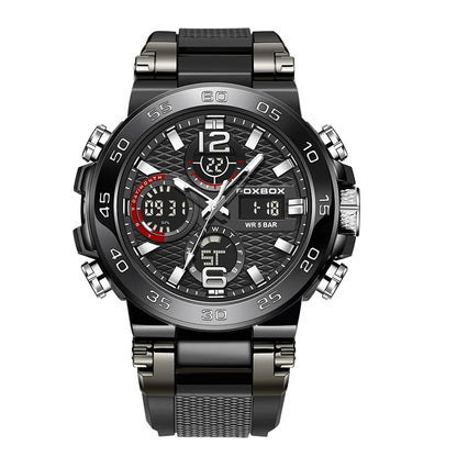 LIGE New Watches For Men 50M Waterproof Clock Alarm