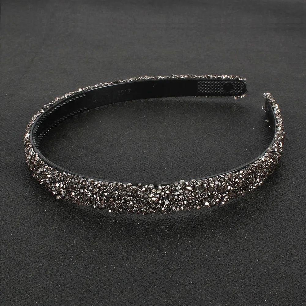 Headwear Fashion Simple Luxury Simulated Pearl Rhinestones