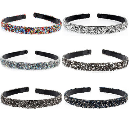 Headwear Fashion Simple Luxury Simulated Pearl Rhinestones